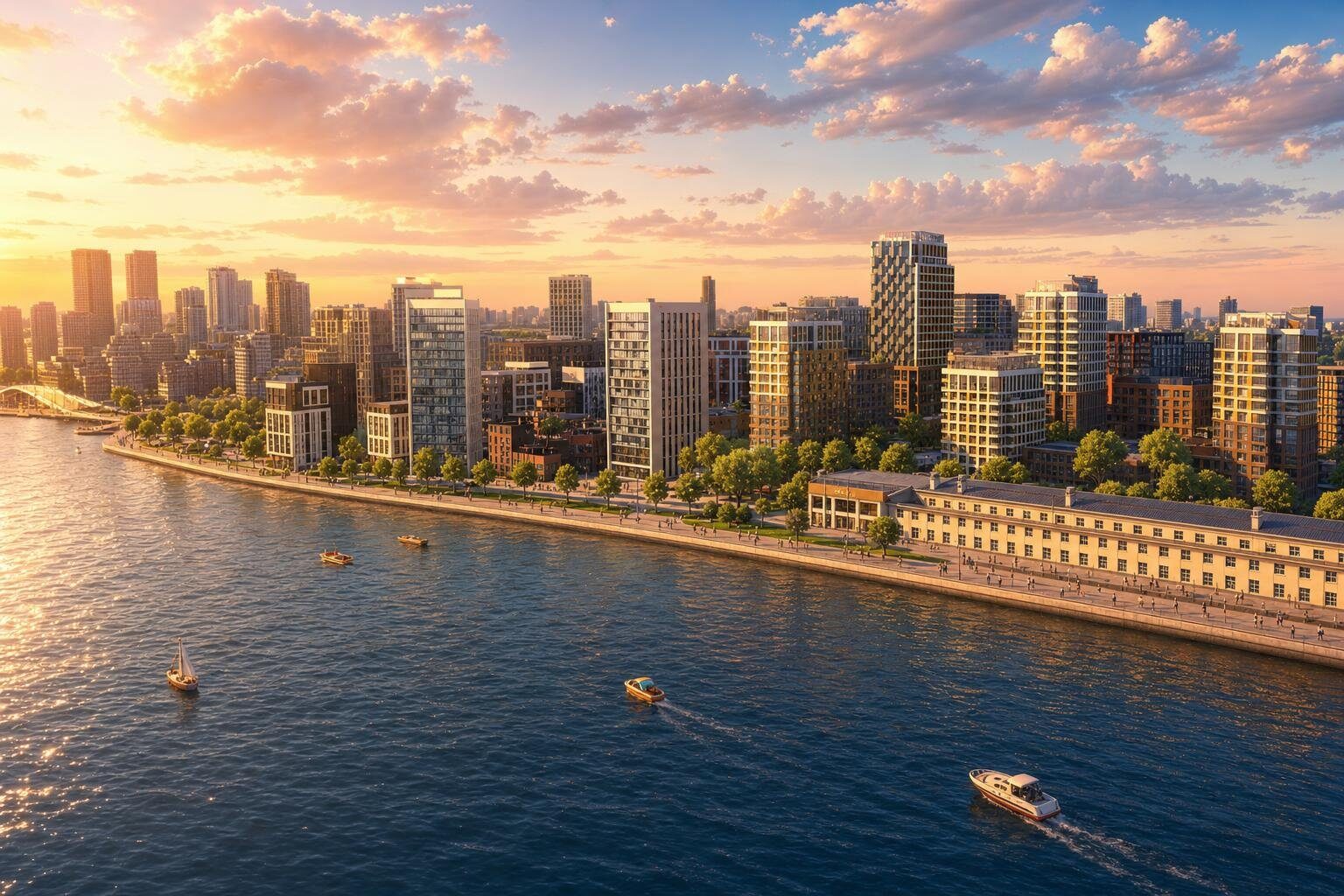 Nagatino i-Land — мультфильм с дрона